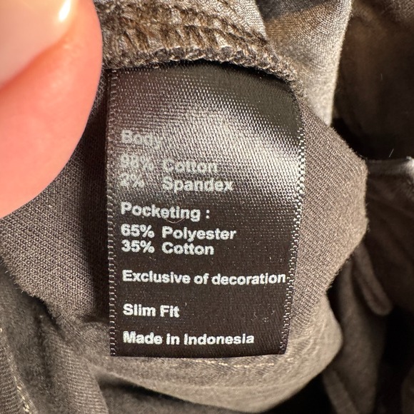 Flint and Tinder Slim Fit Pant Huckberry Men Size 32x30 Chino Khaki Black Preppy - Picture 7 of 8